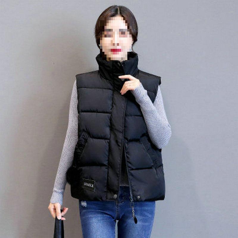 Ärmellose Daunen-Baumwollweste für Damen - 2024 Modetrend für Herbst und Winter