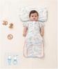 Newborn Anti-Startle Swaddle Sleeping Bag with Stretch Sleeves