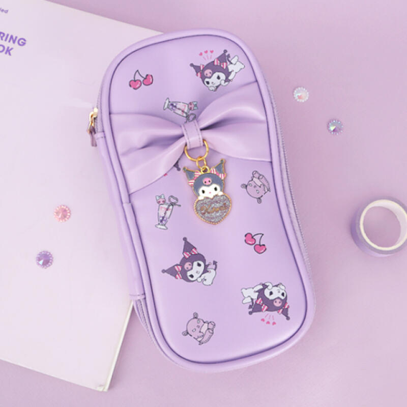Пенал Kuromi с точками-ленточками