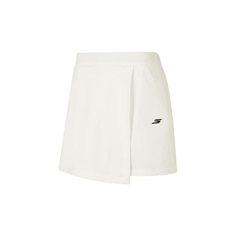 Skechers Solid Color Slim Fit Casual Skirt Women skirts P326W044-0019 S