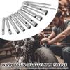 10Pcs Shower Valve Socket Wrench Set Carbon Steel Plumber Socket Wrench Double-Ended Tubular Spanner Set for Water Tap