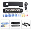 12 Point Battery Power Distribution Block Bus Bar Positive Negative 48V 180A Power Distribution Block Termianl For Car RV Ship