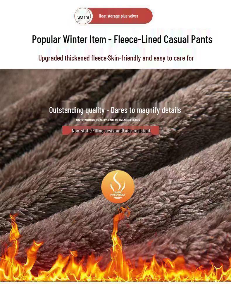 Plus Size High-Waisted Plaid Wide-Leg Pants: Fleece-Lined or Unlined, Autumn/Winter Edition