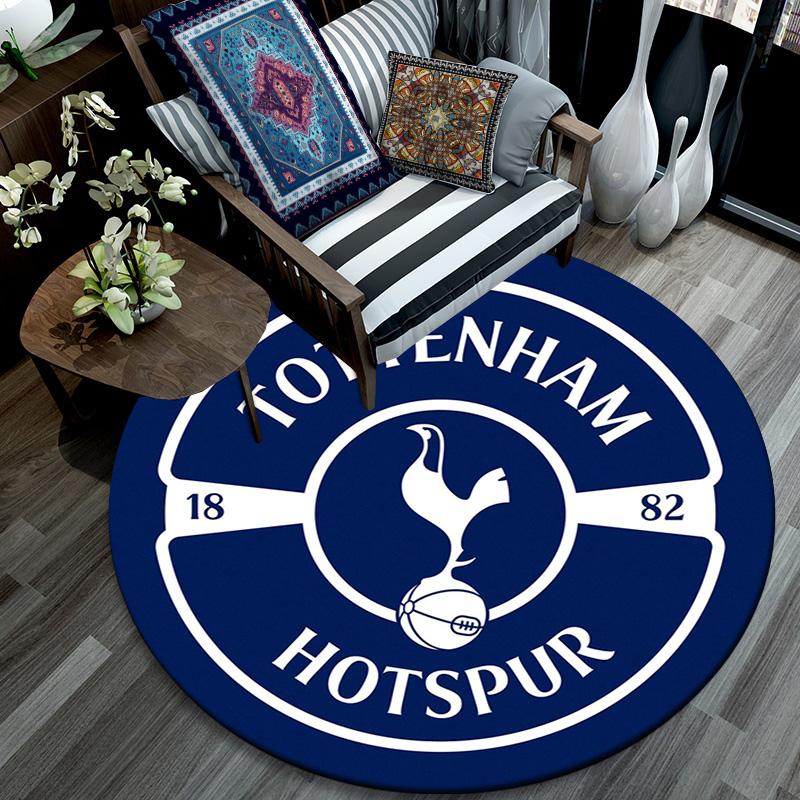Tottenham Hotspur Round Area Rug Under Office Chairs Bedroom Living Room Home Decor