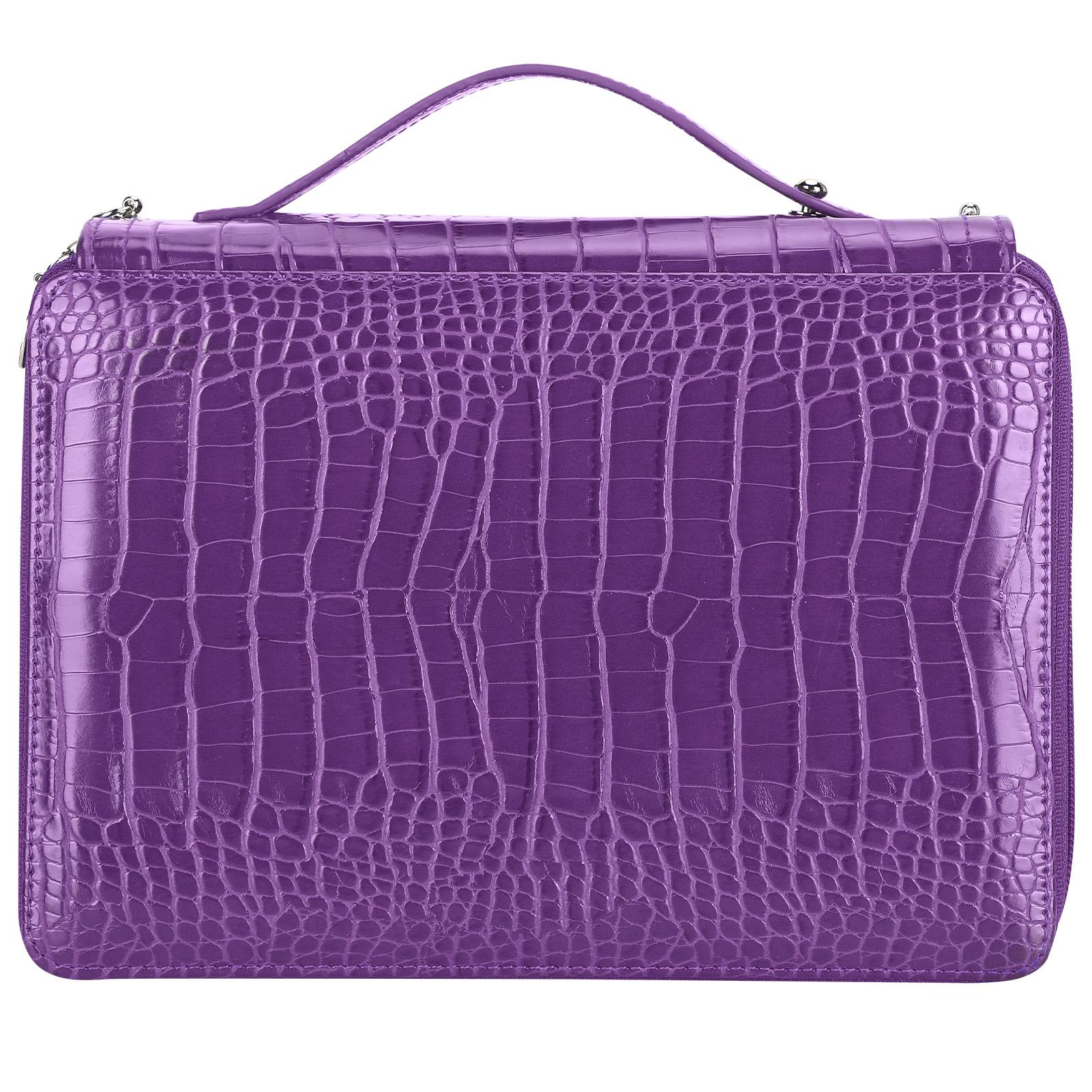 

Пенал 5-слойный мешок для хранения ручек 252 слота большой емкости карман для канцелярских принадлежностей Purple