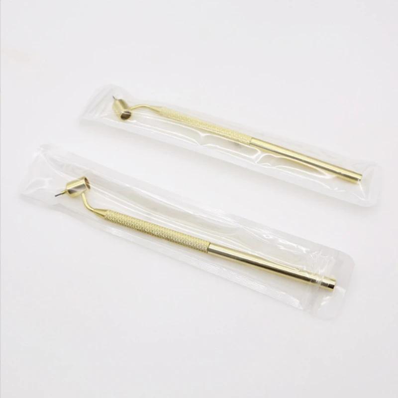 Detailing Fine Line Fluid Writer Paint Applicator Pen,Gold Construction Slanting Tip Perfect for Rock Chips and Scratch Repair