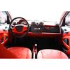 For Benz Smart Fortwo 2009-2015 Bright Red Car Steering Wheel Strip Cover Trim
