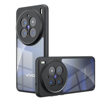 Akrylové nárazuvzdorné matné pouzdro na telefon pro Vivo X200 Pro Mini X200pro Transparentní pevný ochranný kryt proti nárazu počítače pro Vivo X 200 X100 Pro