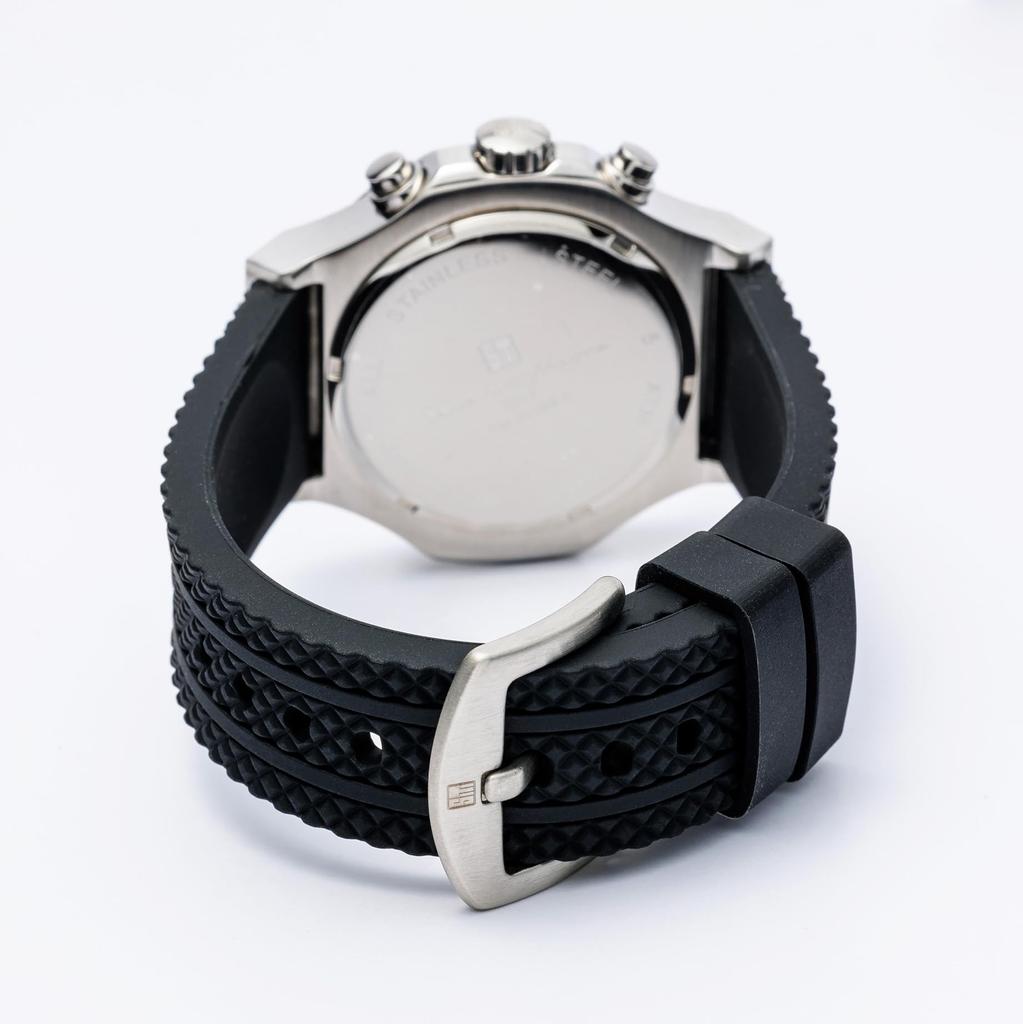 Armbanduhr, wasserdicht, analog, Chronograph, weiß, Quarz, mit Uhrkreuz, WHBK [Salvatore Marra], Herren [Artikel]
