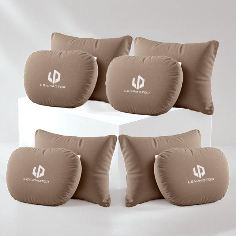 26 Model Car Cushion & Headrest for Leapmotor C11: Neck & Lumbar Support, Interior Decoration