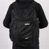 Nike LeBron Zipper Closure Large Capacity Polyester Backpack Unisex Backpacks Black BA5563-010