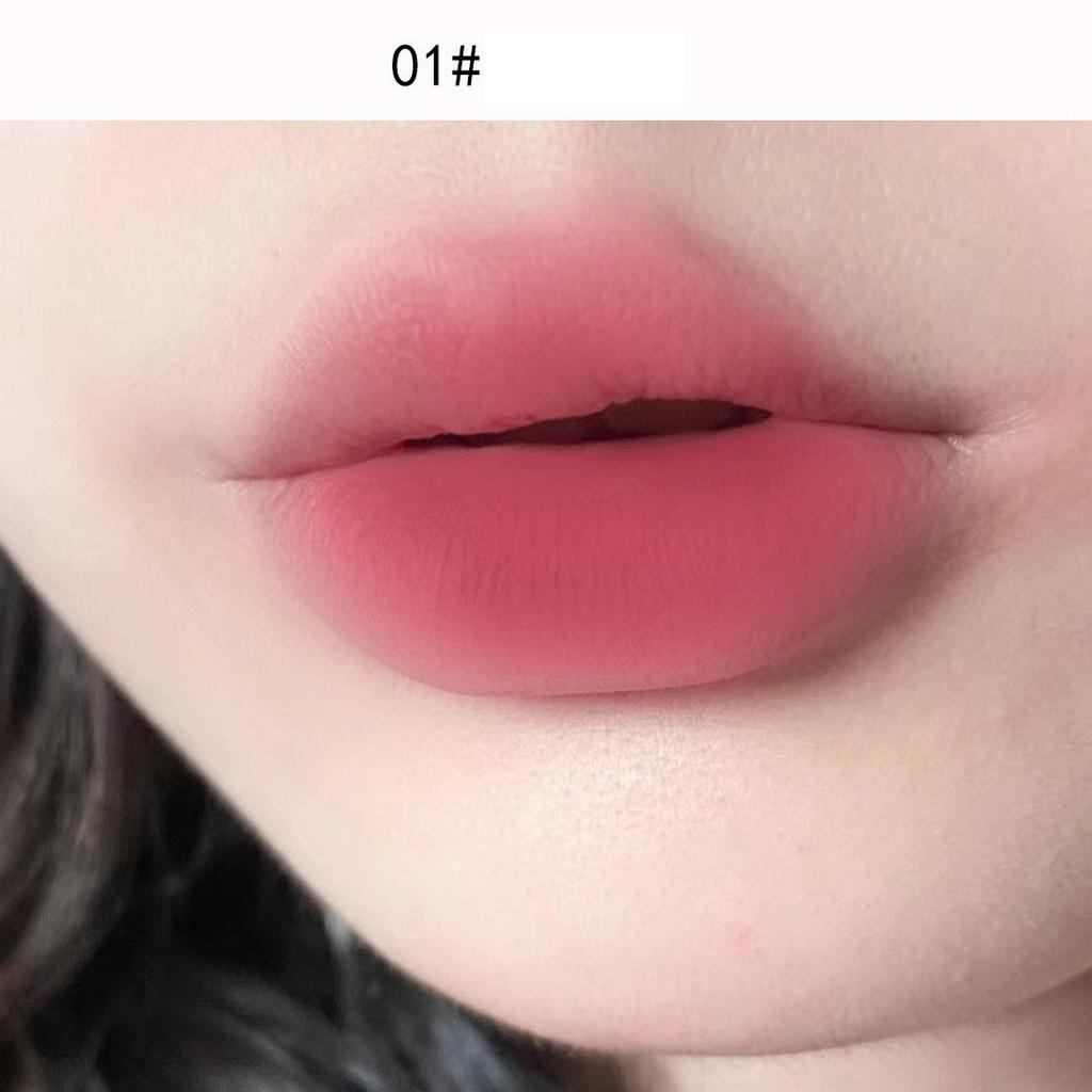 6 Colors Matte Lipstick Waterproof Velvet Lipstick Sexy Red Brown Nude Pigments Long Lasting Lip Gloss Lip Makeup