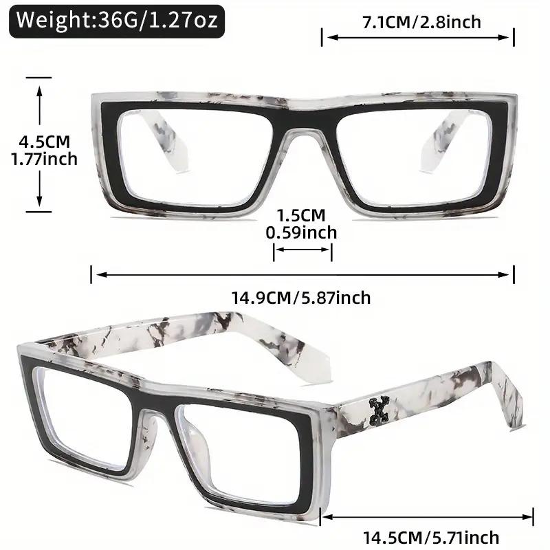 Lightweight small-frame retro-style flat light glasses, a classic and versatile anti-blue light glasses for both men and women