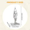 Resin Statue Pose Figurine Collectible Meditation Decor Art Sculpture for Desktop Living Room