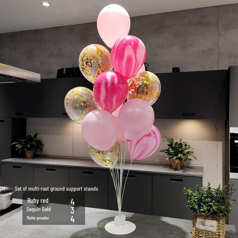 Floating Balloon Stand for Weddings and Birthdays: Room Decoration and Party Pillar.