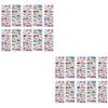 Traffic Bubble Stickers Car Stickers for Kids 20 Sheets Assorted