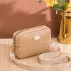 New simple single shoulder crossbody small bag fashionable and casual crocodile pattern women's bag