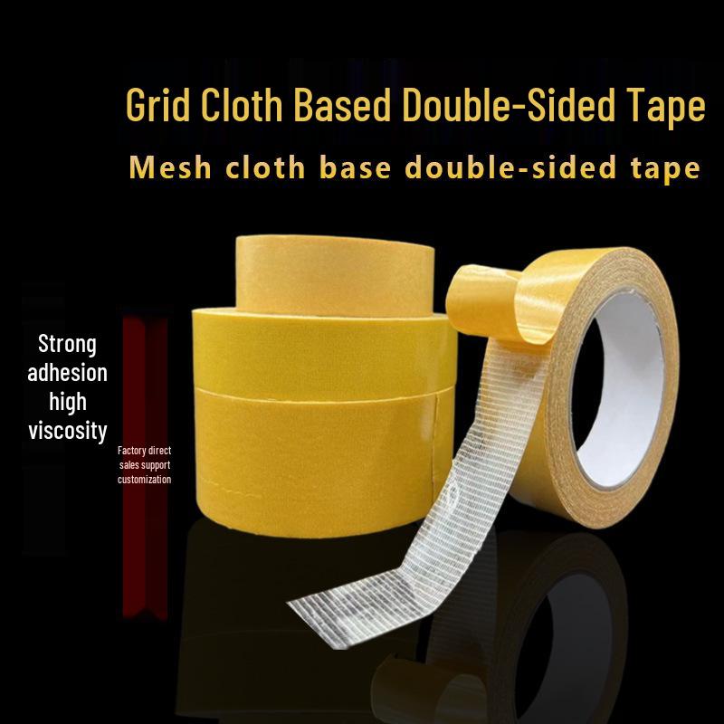 Super Sticky Double-Sided Tape for Carpets - Traceless, Multi-functional, Strong Fabric Base