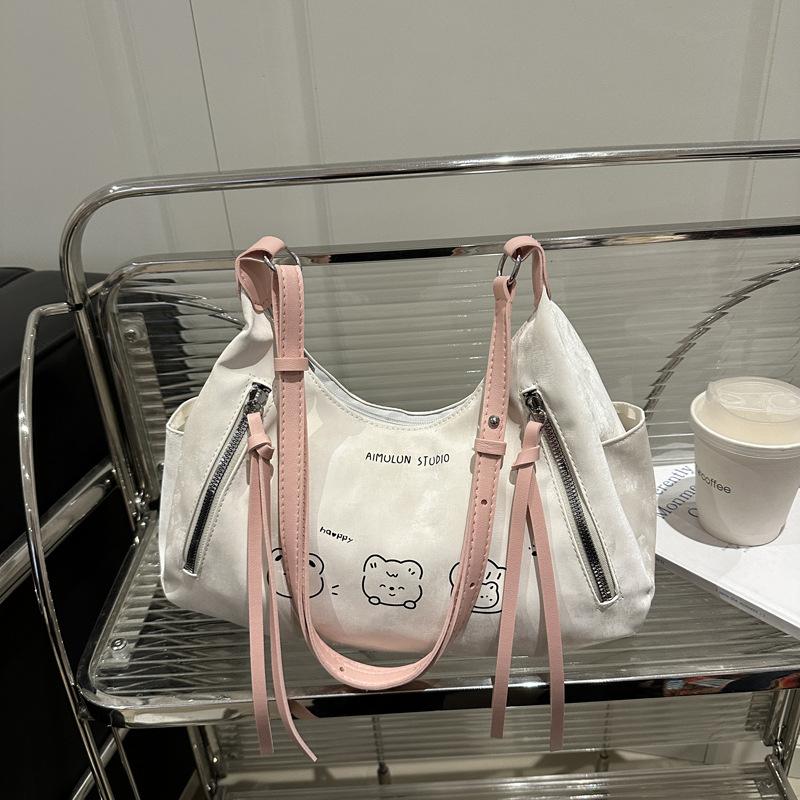Spring and Summer New Large-capacity Women's Bag 2025 New Casual Messenger High-value Shoulder Bag Tote Women's Bag