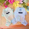 Haustier Frühling und Sommer Dünnes Atmungsaktives Netz Vierbeinige Kleidung Hund Teddy Sonnenschutzkleidung Kühlender Overall Welpenkleidung