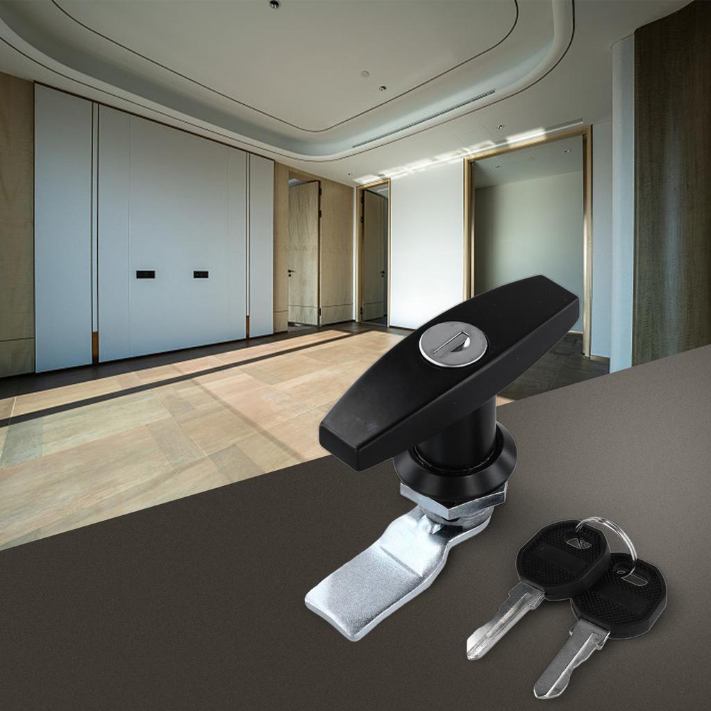 Caravan Toolbox Title T Shape Handle Lock Latch Description Rustproof