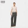 Teenie Weenie Women's Minimalist Casual Straight Leg Pants