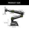 Electric Vacuum Magnetic Suction Phone Bracket with Strong Suction Cup for Navigation Driver Passenger Easy Installation
