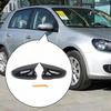 2x Side Mirror Cover Caps Rearview Mirror Caps Replacement Driver Passenger Side Spare Parts 5K0857537 5K0857538 for Touran