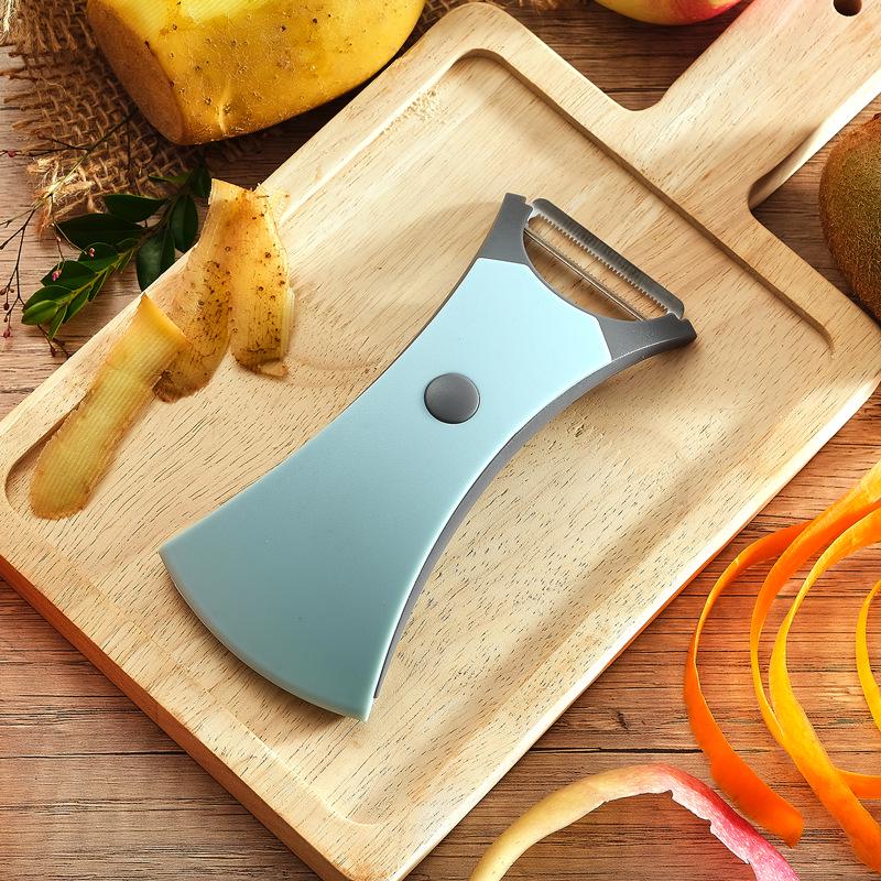 Japanese Multi-Functional Peeler: Fruit & Vegetable Peeler, Potato Shredder, Apple Slicer, Grater