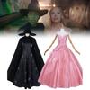 Glinda Elphaba Wicked Skirt Role Play Cosplay Costume Suits Performance Clothes