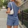 Women's Casual Fashion Short-Sleeve Set With Pockets