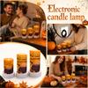 Halloween Electronic Candle Lights with Decor for Party Holiday
