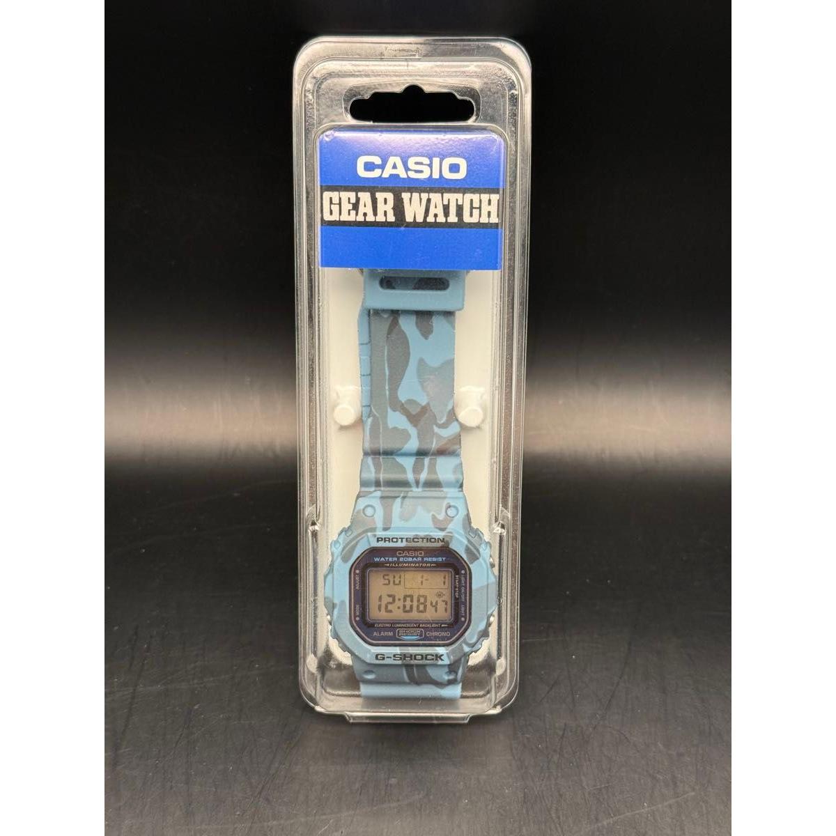 CASIO G-SHOCK DW-5600 G Python snake pattern blue rare