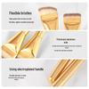 Ultra-Thin Seamless Foundation Brush: Lightweight, Non-Absorbing, Flat Head Makeup Tool for Liquid Foundation