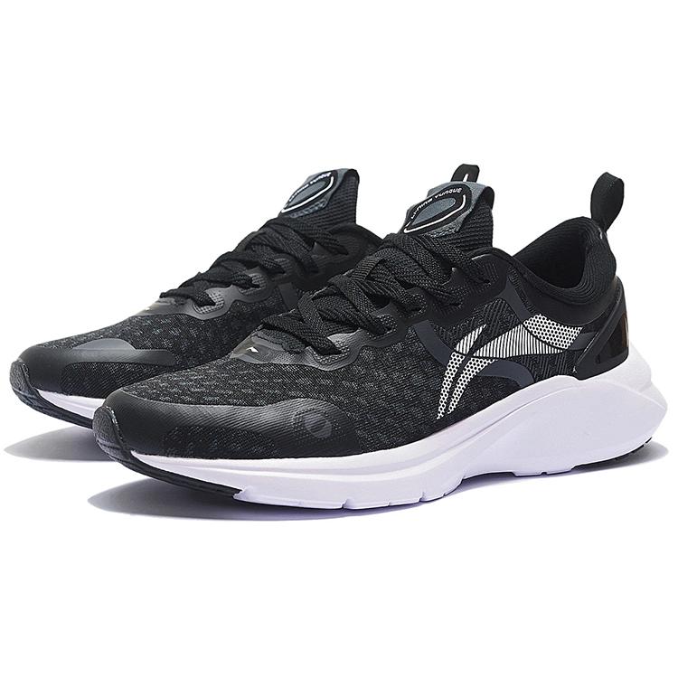 Li Ning YunQue Textile, Synthetic Leather Cushioning Slip Resistant Abrasion Resistant Low top Casual Shoes Women's AGLS066-2