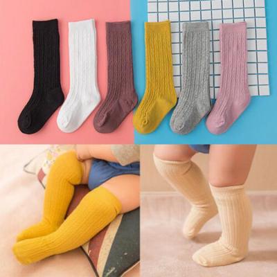 Baby Toddler Girls Cotton Knee High Socks Tights Leg Warmer Stocking For 0-3Y