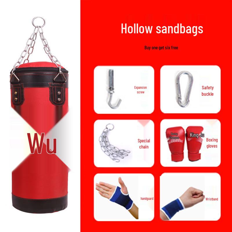 Hängender Box- & Taekwondo-Sandsack für Fitnesstraining - Indoor-Tumbler für Erwachsene & Kinder