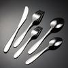304 stainless steel tableware, knives and forks, spoons, thin A44 series mirror polished steak knives and forks, gifts