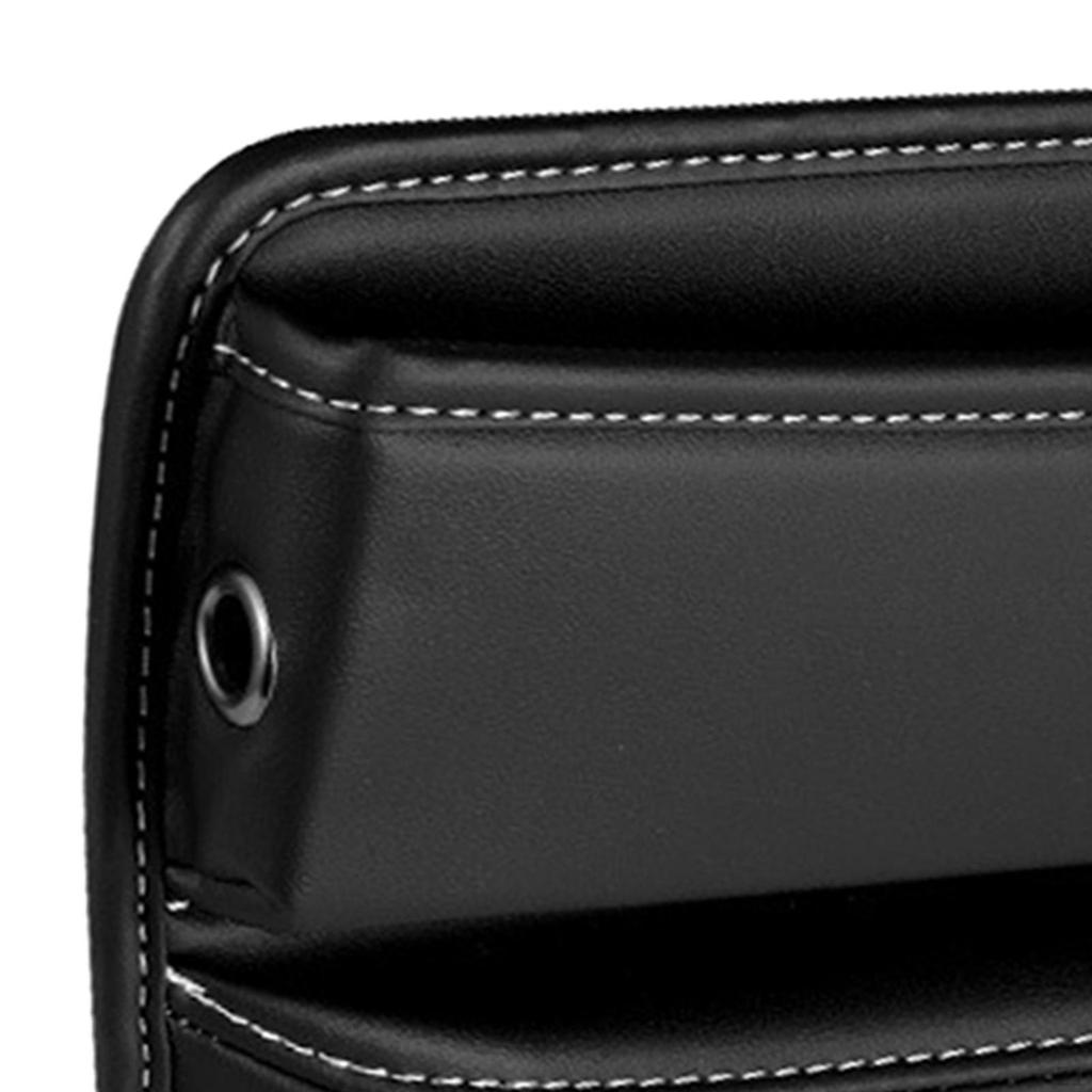 Seat Gap Organizer Multifunctional Storage Box with Charging Hole for Pens
