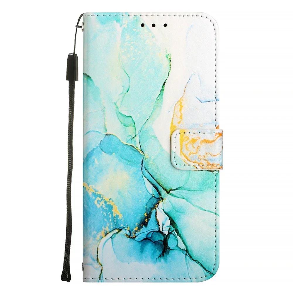 Cute Painted Leather Flip Phone Case on For vivo iQOO 15 Neo 11 Z10 Lite Z10X Z9X Z9 Turbo Z9S Pro Wallet Stand Book Cover Cards