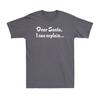 Dear Santa I Can Explain  Funny Christmas Joke Novelty Unisexs Cotton Tshirt