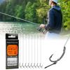 Alloy Copper Straight Needle Hook Rig Barbed Carp Fishing Hooks  Bait Fishing