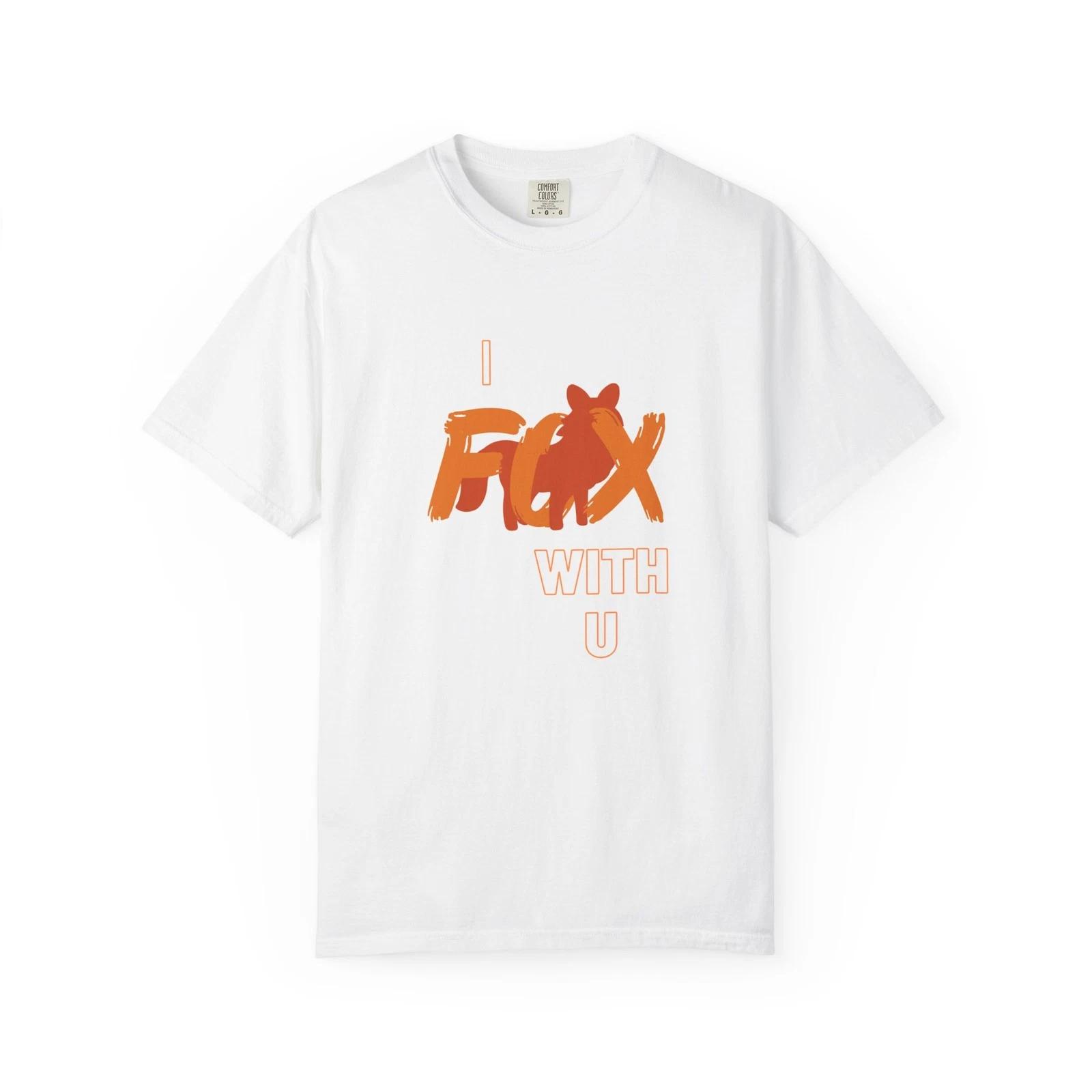Unisex Garment-Dyed Fox T-shirt S