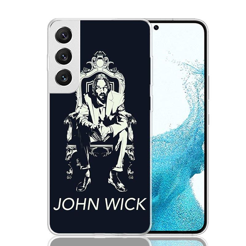 John Wick 4 Movie Phone Case For Samsung Galaxy S23 S24 S25 Ultra S20 FE S21 + S22 Plus S10 Soft Print Shell Cover Fundas S23 S2