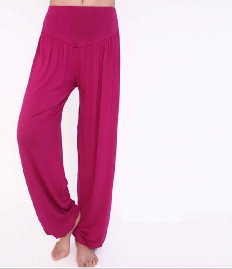 Loose Fit Modal Yoga Pants for Exercise and Dance