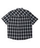 DISTN9NE One Pocket Over Check Short Sleeve Shirt Lq2Yu342_Black