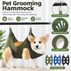 With Hanging Hooks Cat Grooming Sling Pet Bathing Restraint  for Nail Trimming Bathing