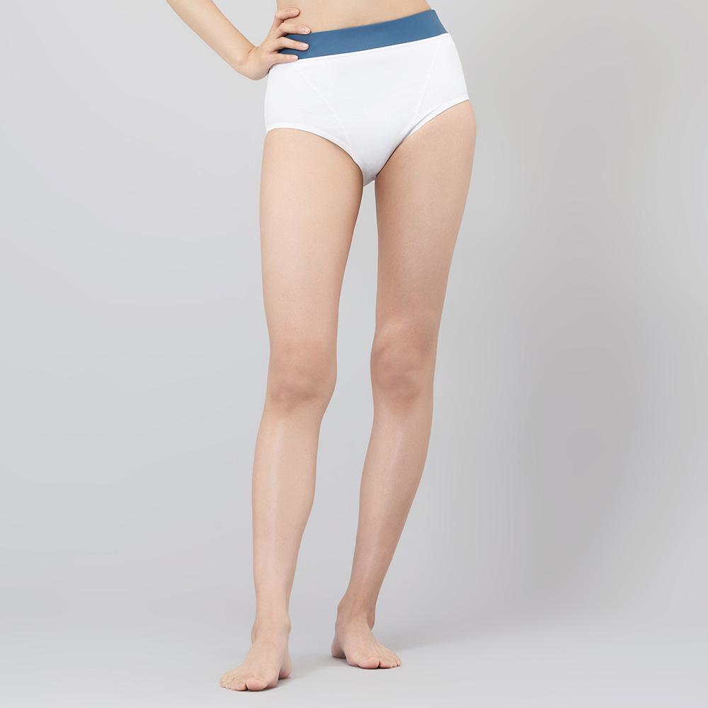 BARREL Women'S Abyssal High-Waisted Briefs White (Bi2Wwpt02Wht)