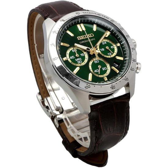Seiko Selection SBTR017 - Classic Green Dial & Genuine Leather