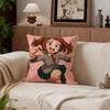 Heroic My Hero Academia Cushion Cover Cushion Cover Set 4Pcs 50x50 45x45 40x40 Pillowcase Decorative Sofa Home Decor